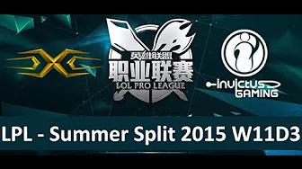 SS vs IG Tencent LPL Summer Split 2015 W11D3 Snake vs Invictus Gaming  Game 1 highlights thumbnail