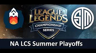 GV vs TSM NA LCS Championship series Summer Playoffs 2015 Team Solo Mid vs Gravity game 1 highlights thumbnail