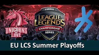 UOL vs H2K EU LCS Championship Series Summer Playoffs 2015 Unicorns of Love vs H2K 3 highlights thumbnail