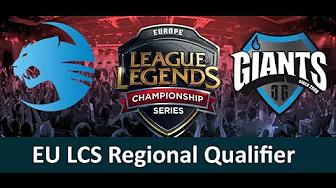 ROC vs GIA Game 3 highlights EU LCS Regional Qualifier 2015 Roccat vs Giants thumbnail