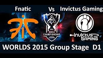 FNC vs IG Game Highlights S5 WC D1 Season 5 World Championship Day 1 FnaticRekkles vs Invictus Gamin thumbnail