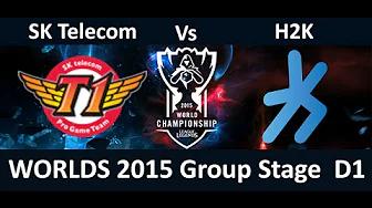 SKT vs H2K Game Highlights S5 WC D1 Season 5 Worlds Day 1 SK Telecom Faker vs H2K Ryu thumbnail