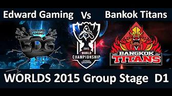 EDG vs BKT Game Highlights S5 WC D1 Season 5 Worlds Day 1 Edward Gaming Pawn vs Bankok Titans G4 thumbnail