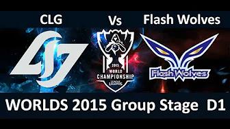 CLG vs FW Game Highlights S5 WC D1 Season 5 Worlds Day 1 Counter Logic Gaming Doublelift vs Flash Wo thumbnail