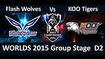 FW vs KOO Game Highlights S5 WC D2 Season 5 Worlds Day 2 Flash Wolves Maple vs Koo Tigers Pray thumbnail