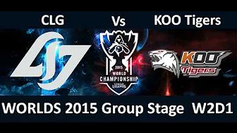 CLG vs KOO Game Highlights S5 Worlds W2D4 Season 5  Counter Logic Gaming vs Koo Tigers thumbnail