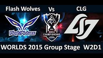 FW vs CLG Game Highlights S5 Worlds W2D4 Season 5  Flash Wolves vs Counter Logic Gaming thumbnail