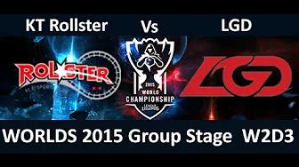 KT vs LGD Game Highlights S5 Worlds W2D3 Season 5  KT Rollster vs LGD Gaming thumbnail