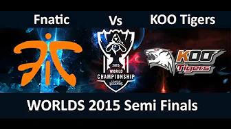 FNC vs KOO Game 2 Highlights S5 Worlds Semi Finals Season 5 Fnatic vs Koo Tigers thumbnail