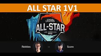 Rekkles vs Score LoL All Stars LA 2015 1v1 Tournament Day 1 thumbnail