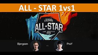 Bjergsen vs Pray  Bo3  LoL All Stars LA 2015 1v1 Semi Finals Tournament Day 4 thumbnail