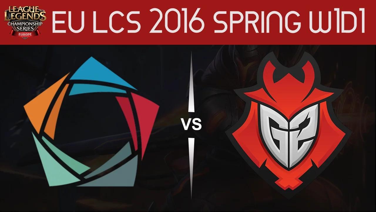 EL vs G2 Game highlights EU LCS Spring 2016 W1D1 Elements vs G2 Esports thumbnail