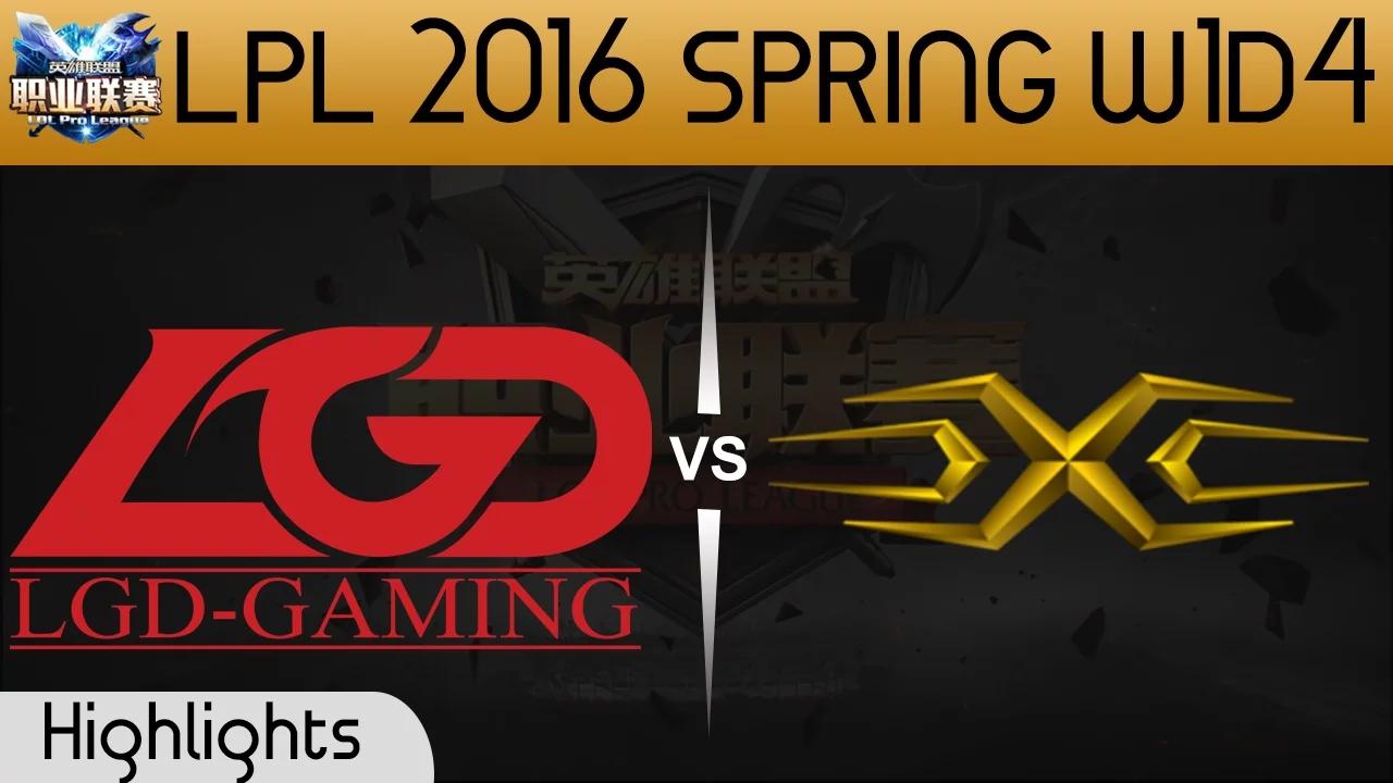 LGD vs SS Game 3 highlights Tencent LPL LoL Pro League 2016 W1D4 LGD Gaming vs Snake thumbnail