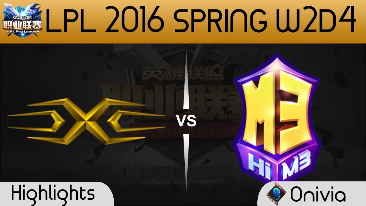 SS vs M3 Game 2 highlights Tencent LPL LoL Pro League 2016 W1D1 Snake vs Masters 3 thumbnail