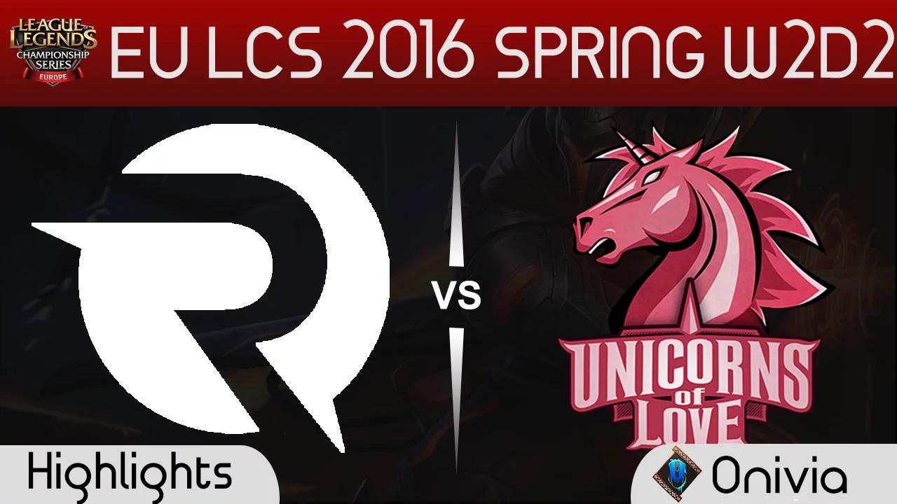 OG vs UOL Game highlights EU LCS Spring 2016 W2D1 Origen vs Unicorns of Love thumbnail