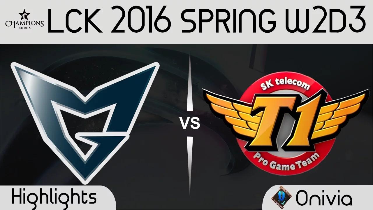 SSG vs SKT Game 2 Highlights LCK Champions 2016 Spring W2D3 Samsung Galaxy vs SK Telecom T1 thumbnail