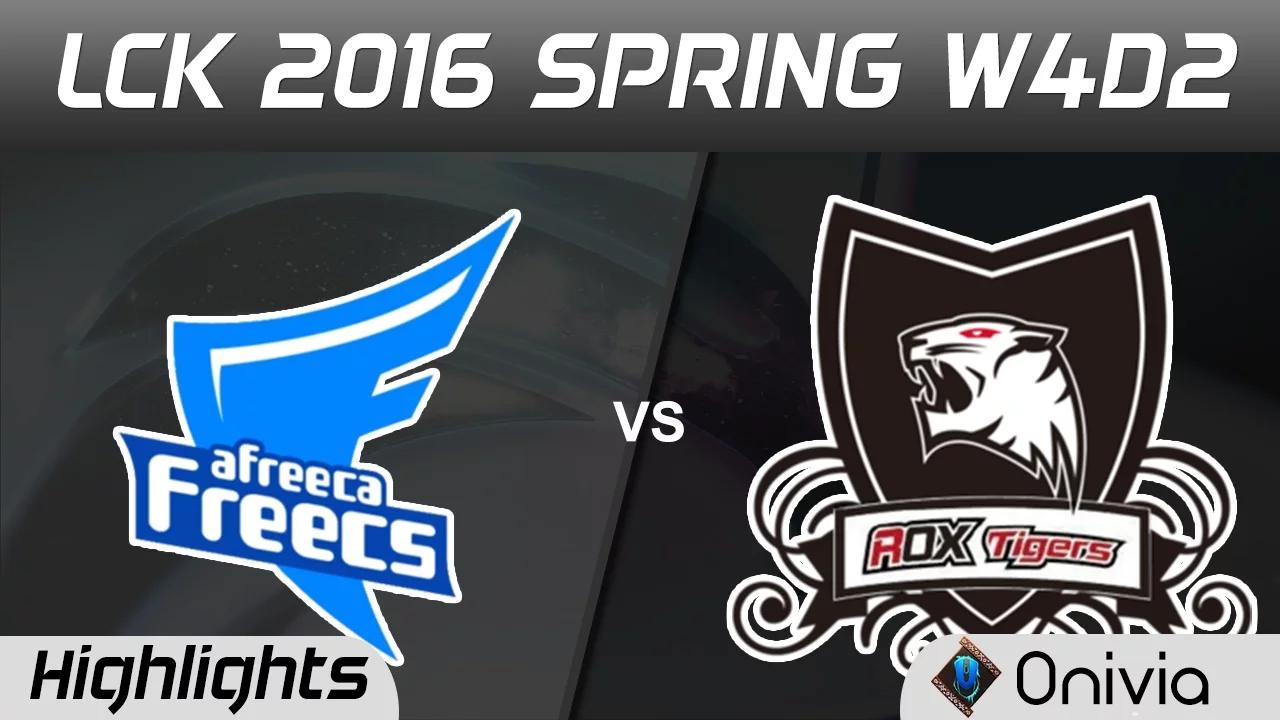 AFS vs ROX Game 2 Highlights LCK Champions 2016 Spring W4D2 Afreeca vs ROX Tigers thumbnail