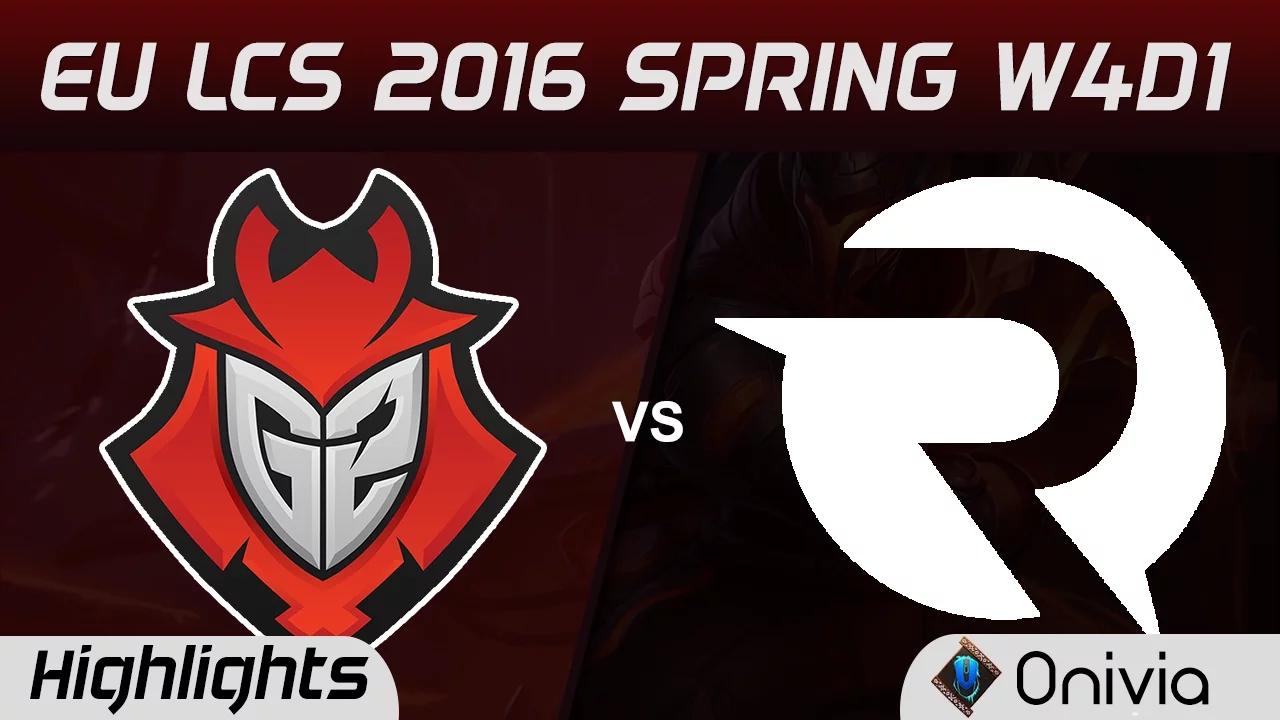 G2 vs OG highlights EU LCS Spring 2016 W4D1 G2 Esports vs Origen thumbnail