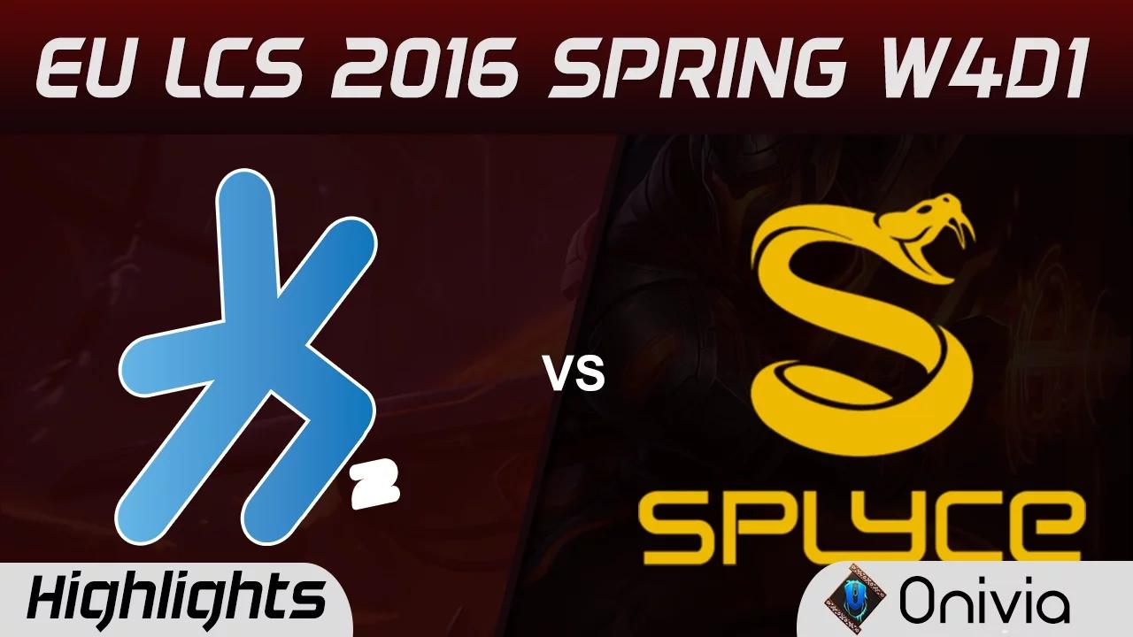 H2K vs SPY highlights EU LCS Spring 2016 W4D1 H2K Gaming vs Splyce thumbnail