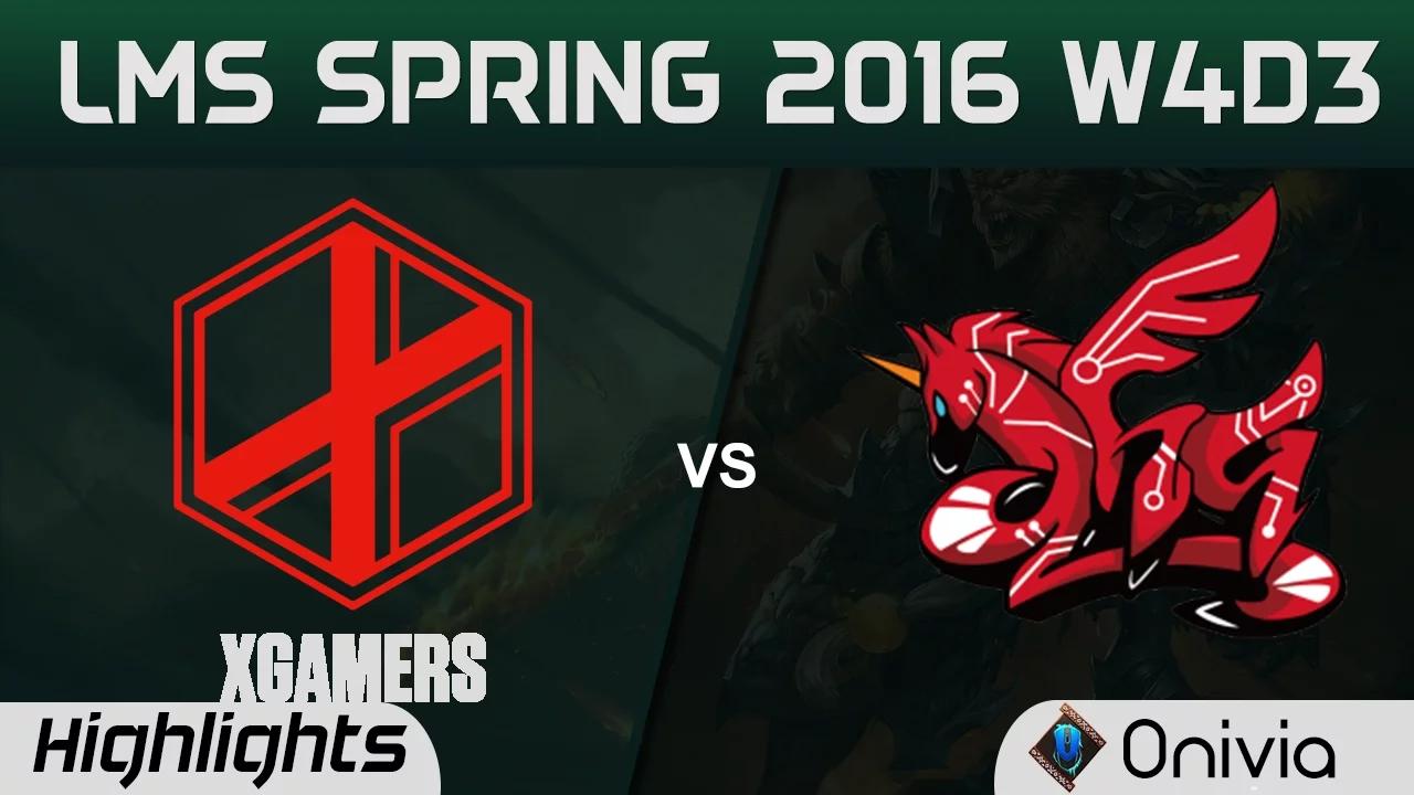 XG vs AHQ Game 1 Highlights LMS Spring 2016 W4D3 xGamers vs AHQ Esports thumbnail