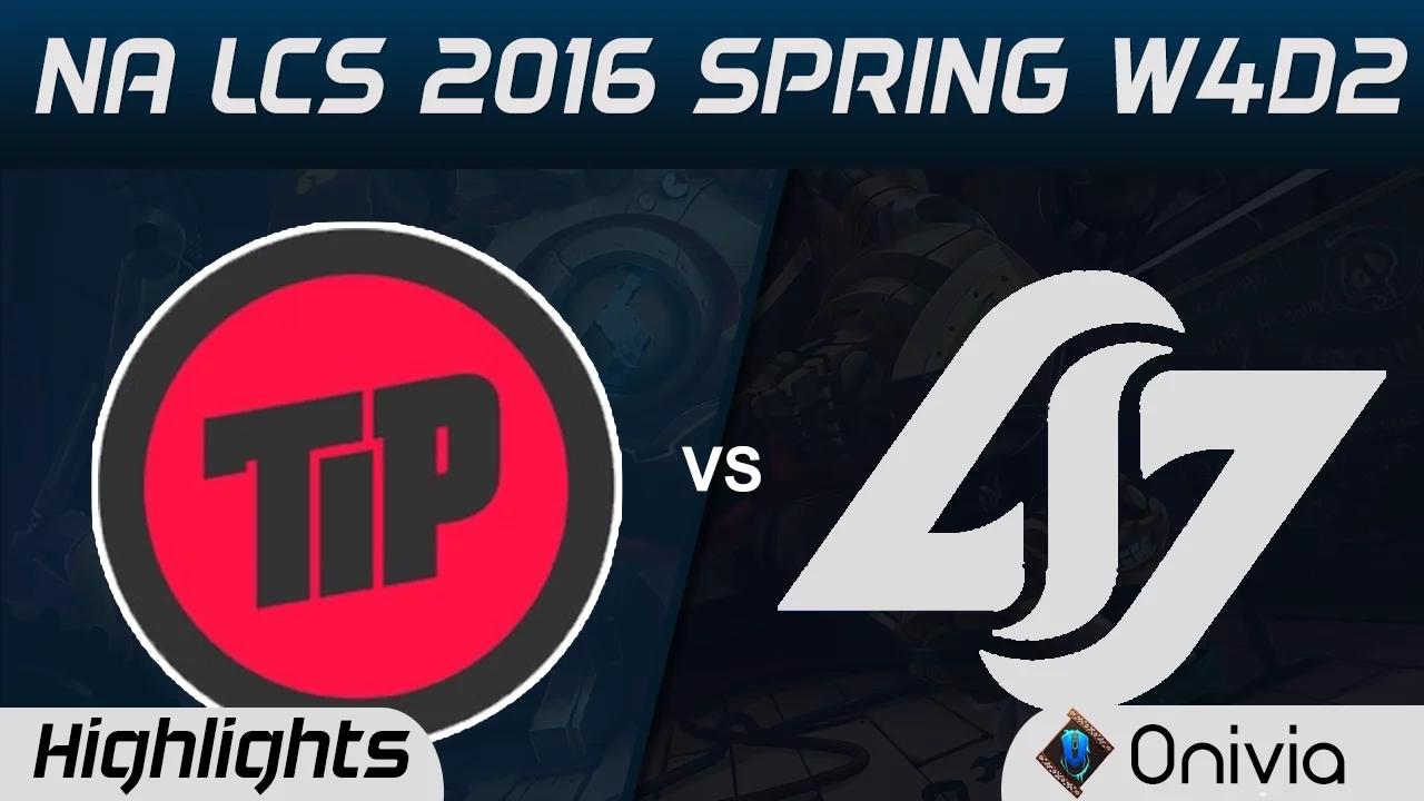 TIP vs CLG highlights NA LCS Spring 2016 W4D2 Team Impulse vs Counter Logic Gaming thumbnail