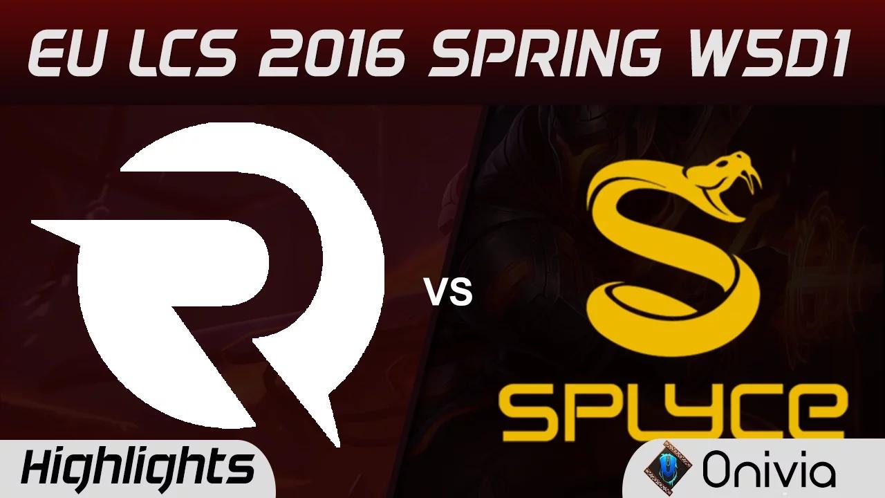 OG vs SPY highlights EU LCS Spring 2016 W5D1 Origen vs Splyce thumbnail