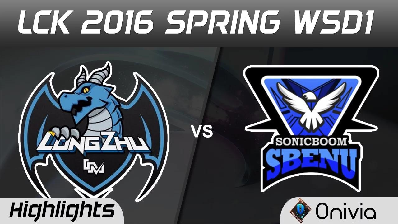 LZ vs SSB Game 2 Highlights LCK Champions 2016 Spring W5D1 Longzhu vs SBENU thumbnail