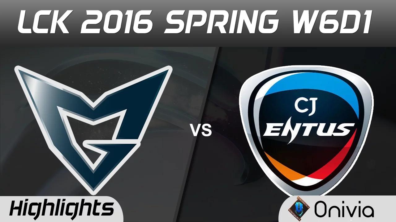 SSG vs CJ Highlights Game 3 LCK Champions 2016 Spring W6D1 Samsung Galaxy vs CJ Entus thumbnail