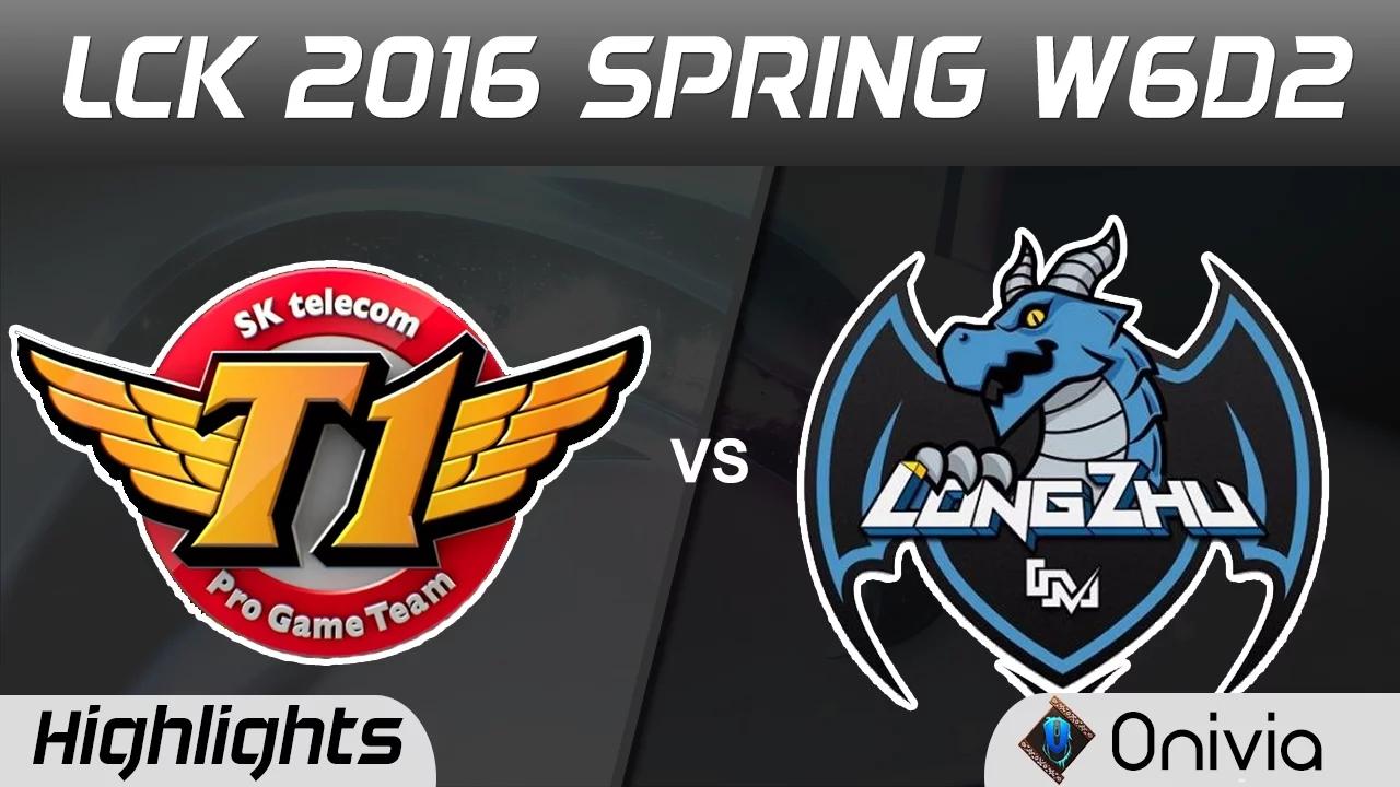 SKT vs LZ Highlights Game 1 LCK Champions 2016 Spring W6D2 SK Telecom vs Longzhu thumbnail