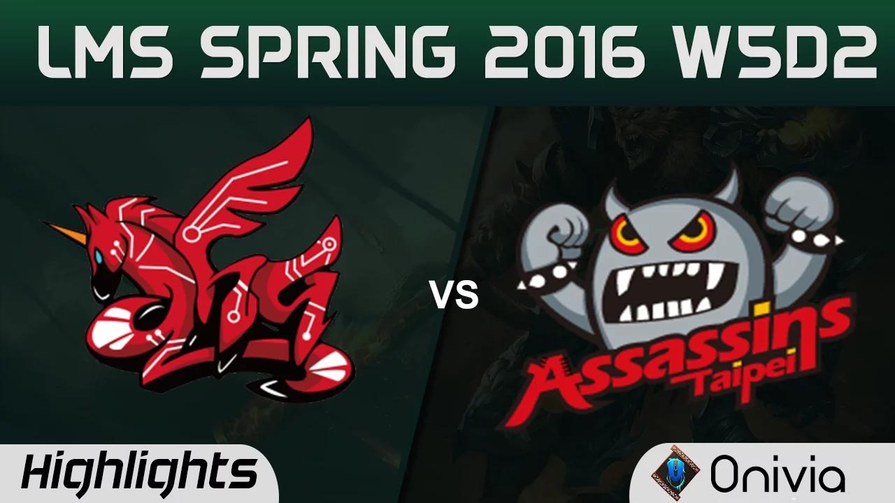 AHQ vs TPA Highlights Game 2 LMS Spring 2016 W5D2 AHQ vs Taipei Assasins thumbnail