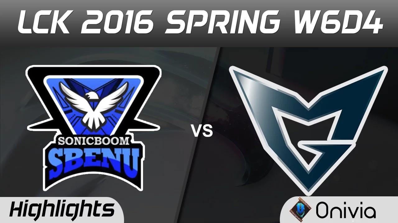 SSB vs SSG Highlights Game 1 LCK Champions 2016 Spring W6D4 Sbenu vs Samsung thumbnail