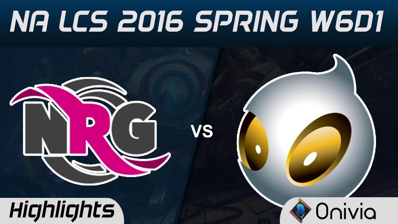 NRG vs DIG highlights NA LCS Spring 2016 W6D1 Energy vs Dignitas thumbnail