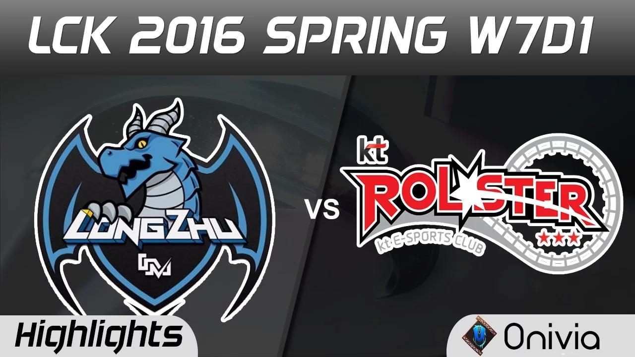 LZ vs KT Highlights Game 2 LCK Champions 2016 Spring W7D1 Longzhu vs KT Rollster thumbnail