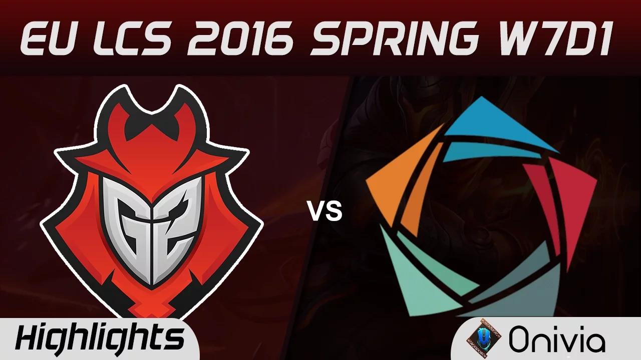 G2 vs EL highlights EU LCS Spring 2016 W7D1 G2 Esports vs Elements thumbnail