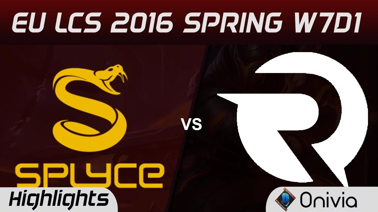 SPY vs OG highlights EU LCS Spring 2016 W7D1 Splyce vs Origen thumbnail