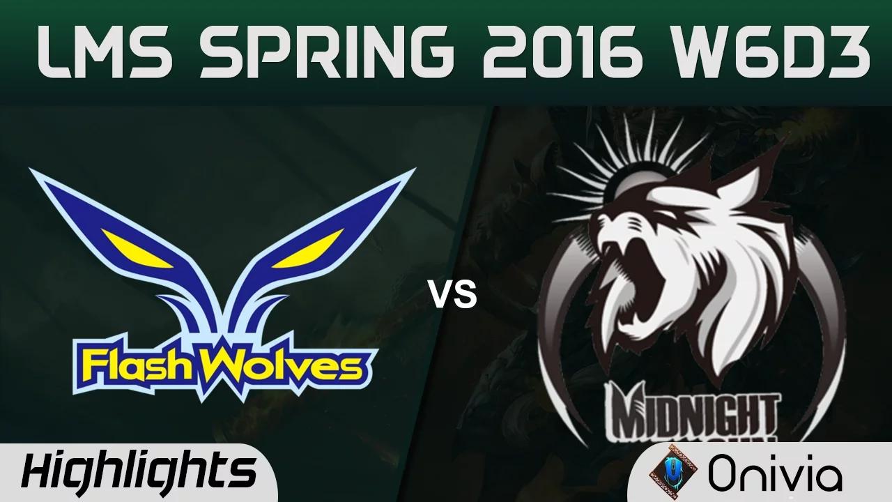 FW vs MSE Highlights Game 1 LMS Spring 2016 W6D3 Flash Wolves vs Midnight Sun thumbnail