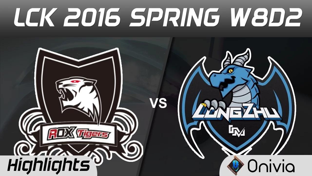 ROX vs LZ Highlights Game 1 LCK Champions 2016 Spring W8D2 ROX Tigers vs Longzhu thumbnail