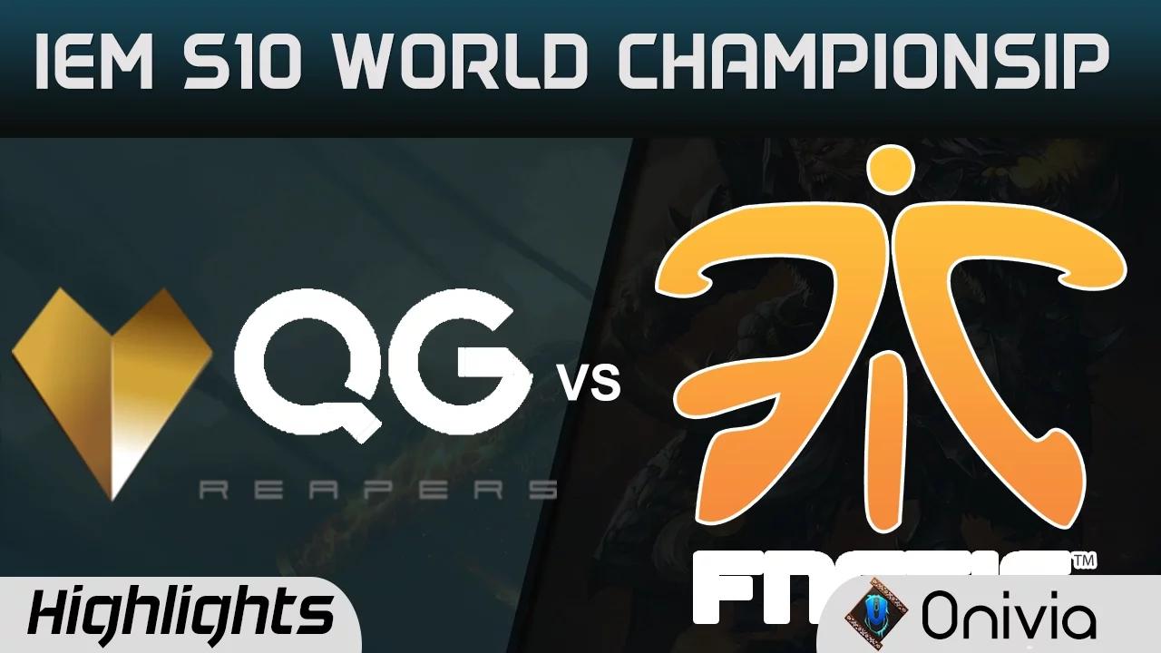 QG vs FNC Highlights  IEM 10 Katowice World Championship Group B Qiao Gu vs Fnatic thumbnail