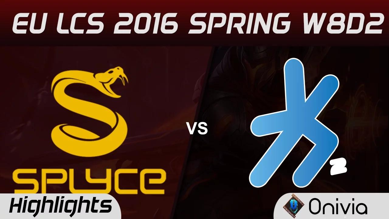 SPY vs H2K highlights EU LCS Spring 2016 W8D2 Splyce vs H2K Gaming thumbnail