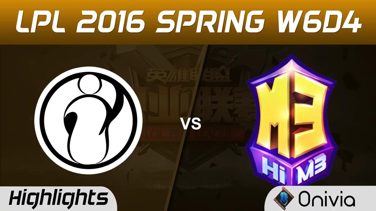 IG vs M3 Highlights Game 2 Tencent LPL LoL Pro League 2016 W6D4 Invictus Gaming vs Masters 3 thumbnail