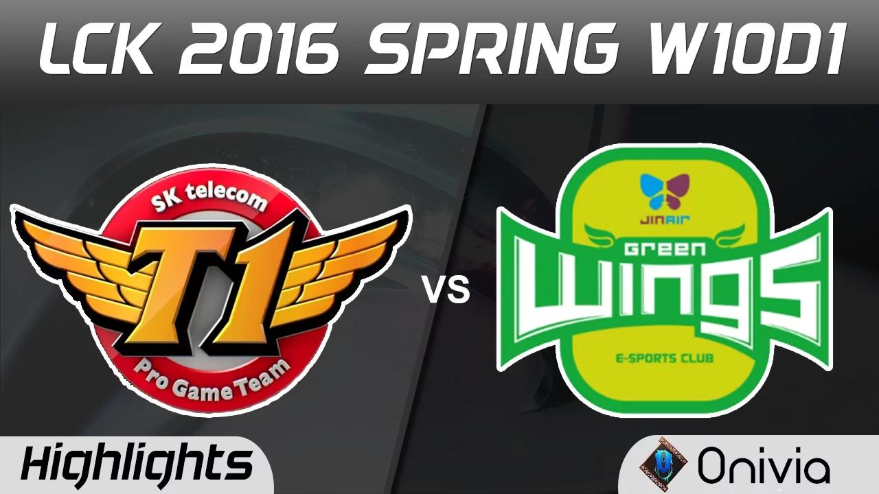 SKT vs JAG Highlights Game 2 LCK Champions 2016 Spring W10D1 SK Telecom vs JinAir Green Wings thumbnail