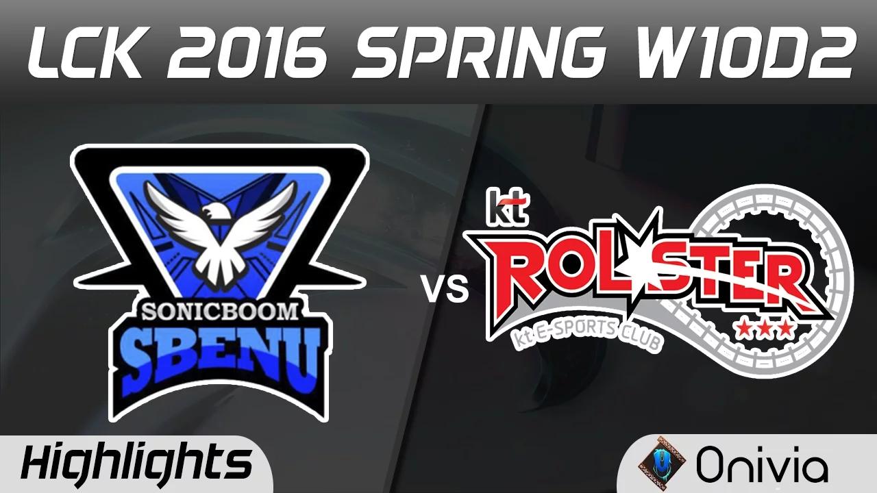 SSB vs KT Highlights Game 1 LCK Champions 2016 Spring W10D2 SBENU vs KT Rollster thumbnail