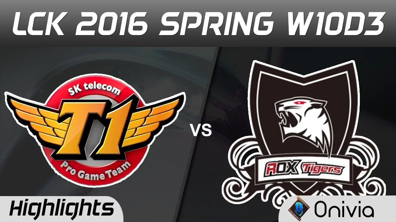 SKT vs ROX Highlights Game 2 LCK Champions 2016 Spring W10D3 SK Telecom vs ROX Tigers thumbnail