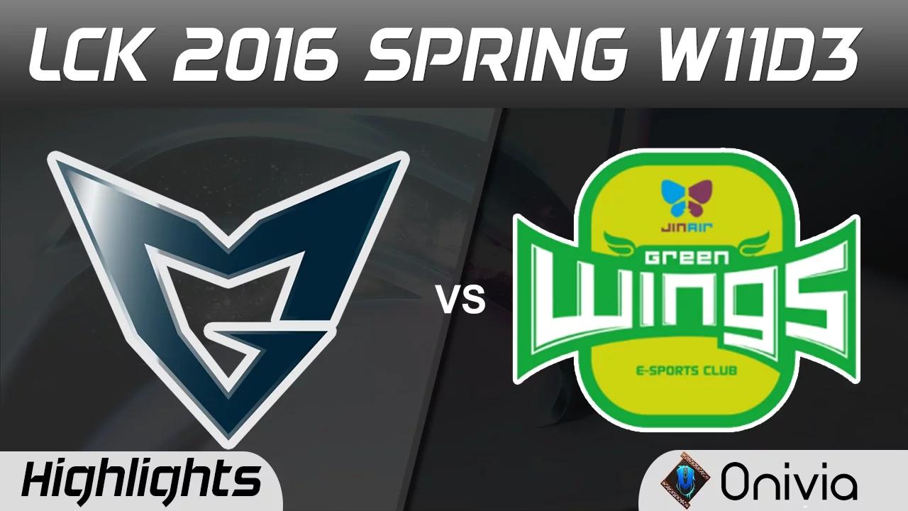 SSG vs JAG Highlights Game 2 LCK Champions 2016 Spring W11D3 Samsung vs Jinair Green Wings thumbnail