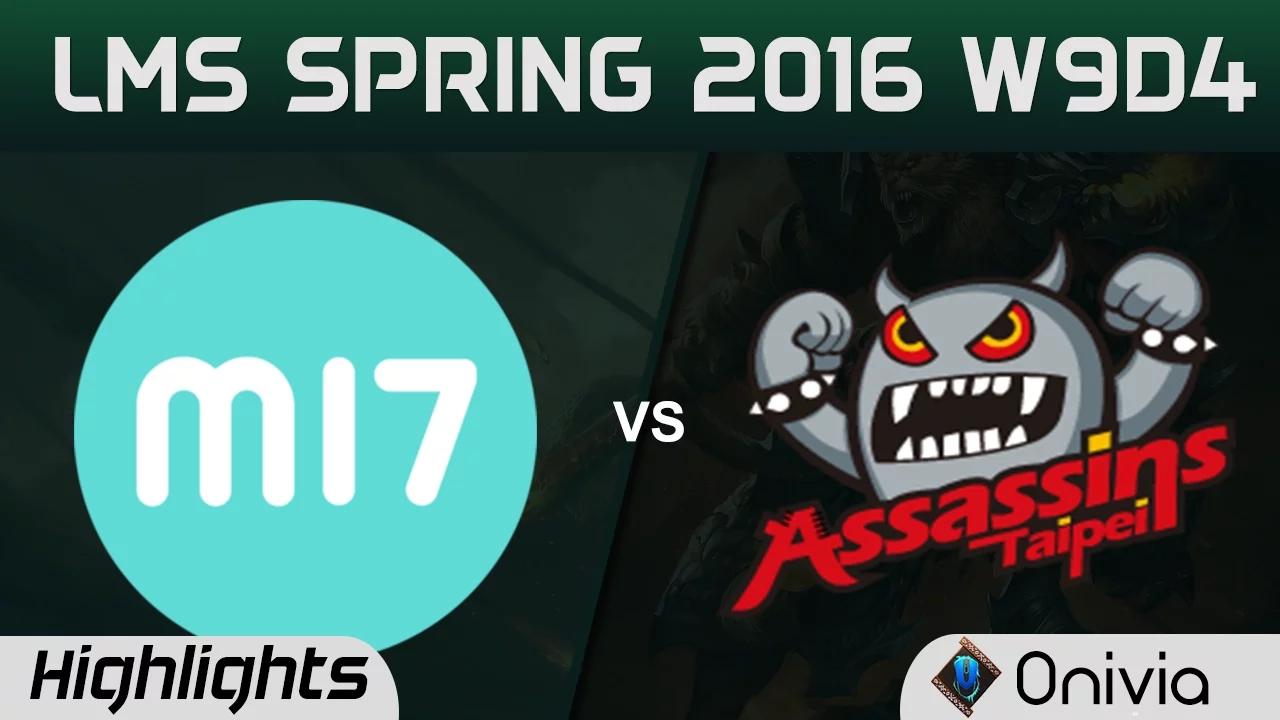 M17 vs TPA Highlights Game 1 LMS Spring 2016 W9D4 Machi vs Taipei Assasins thumbnail