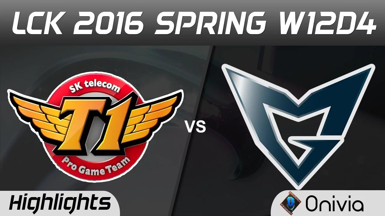 SKT vs SSG Highlights Game 3 LCK Champions 2016 Spring W12D4 SK Telecom vs Samsung thumbnail
