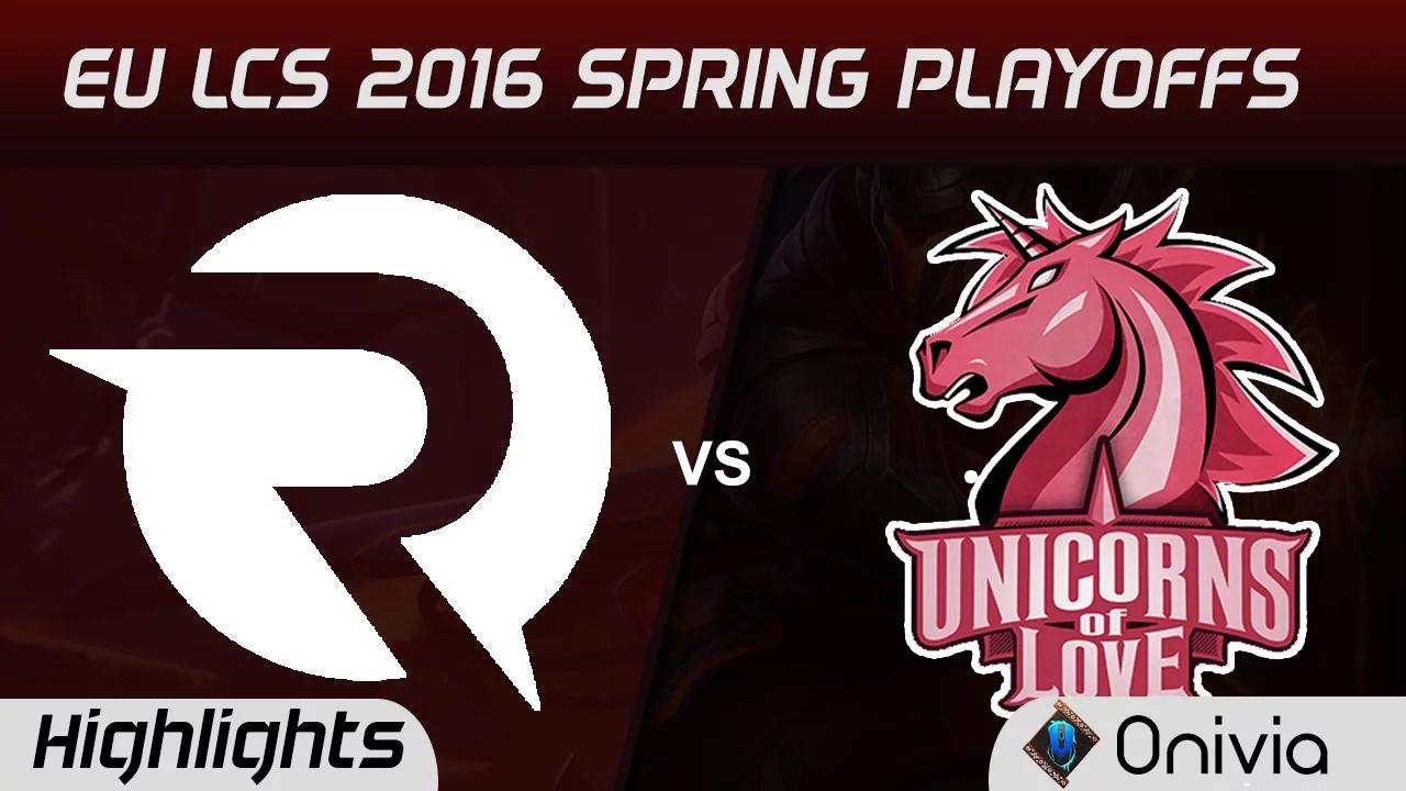 OG vs UOL highlights Game 1 EU LCS Spring 2016 Playoffs Origen vs Unicorns of Love thumbnail