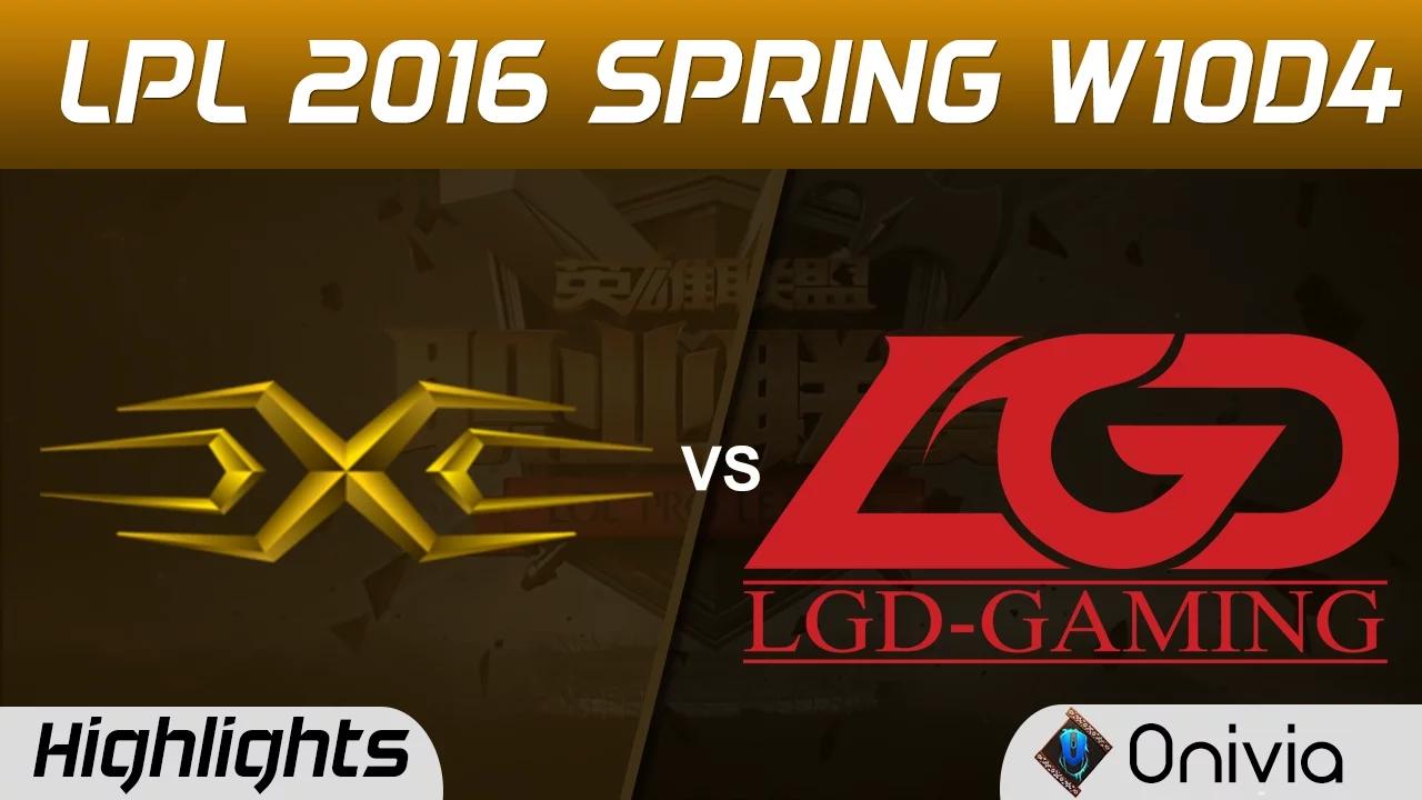 SS vs LGD Highlights Game 1 Tencent LPL LoL Pro League 2016 W10D4 Snake vs LGD Gamoing thumbnail