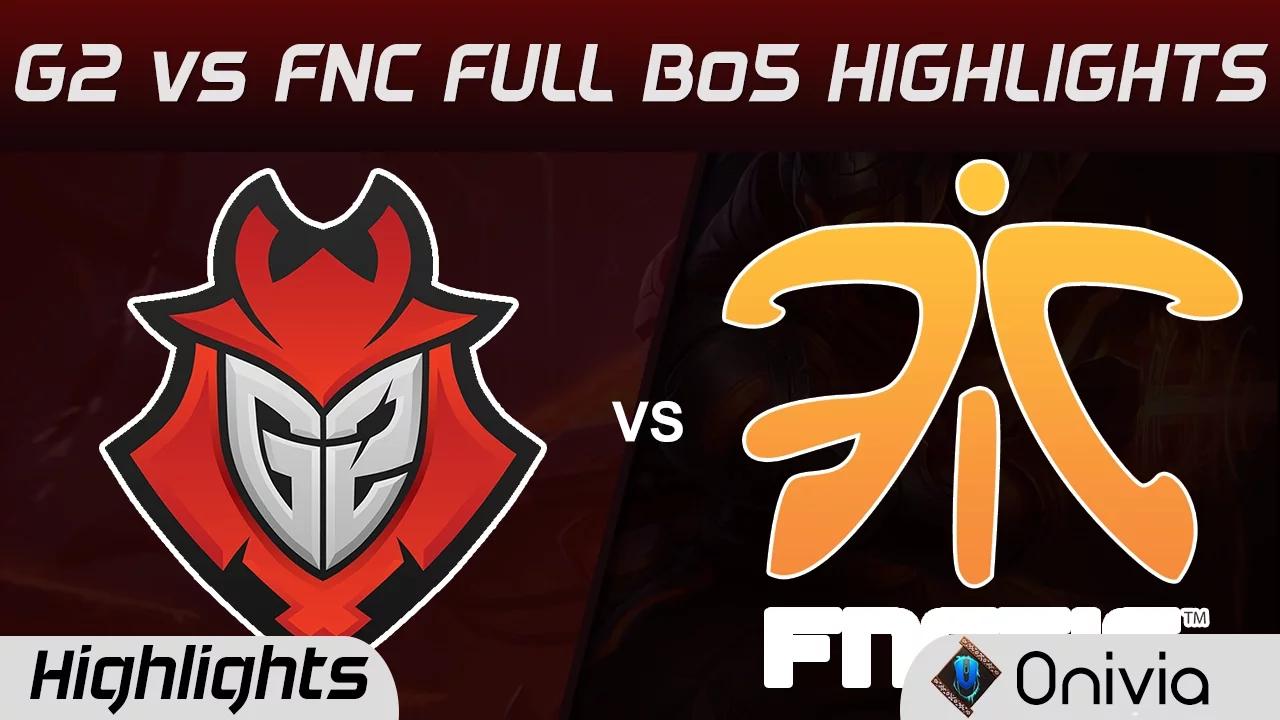 G2 vs FNC Full Bo5 highlights  EU LCS Spring 2016 Playoffs G2 Esports vs Fnatic thumbnail