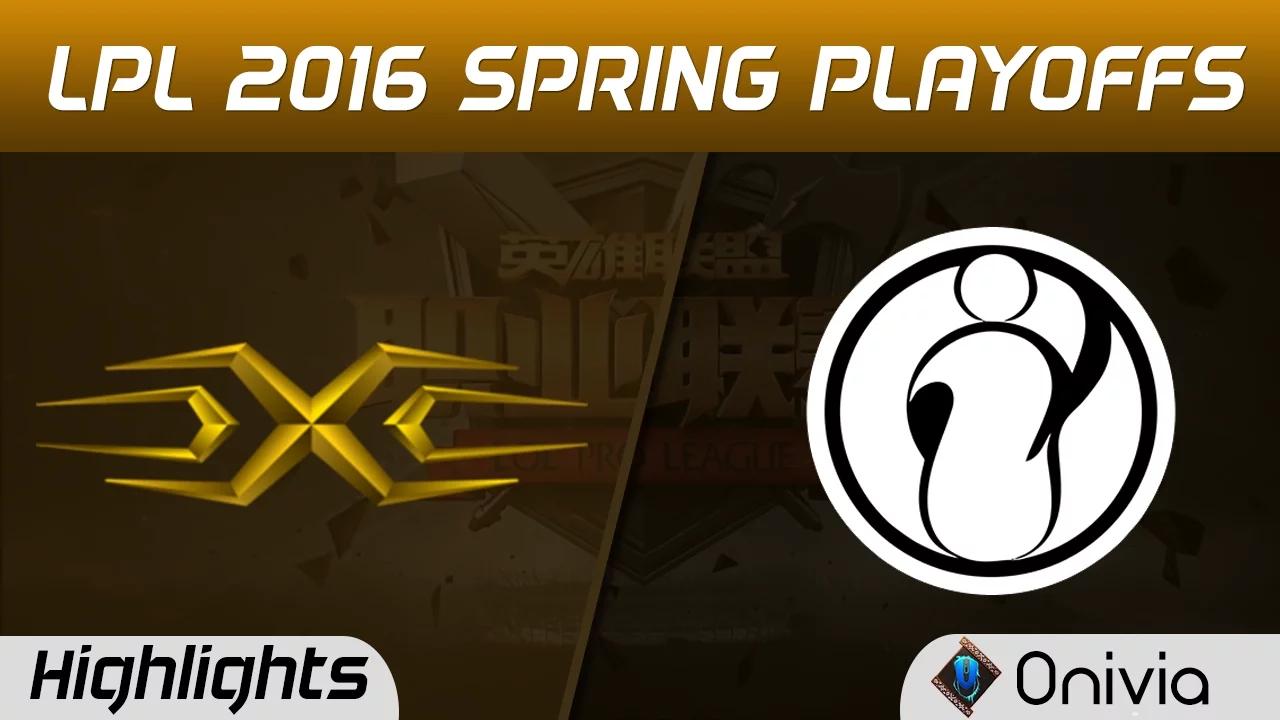 SS vs IG Highlights Game 2 Tencent LPL Spring Playoffs 2016 Snake vs Invictus Gaming thumbnail